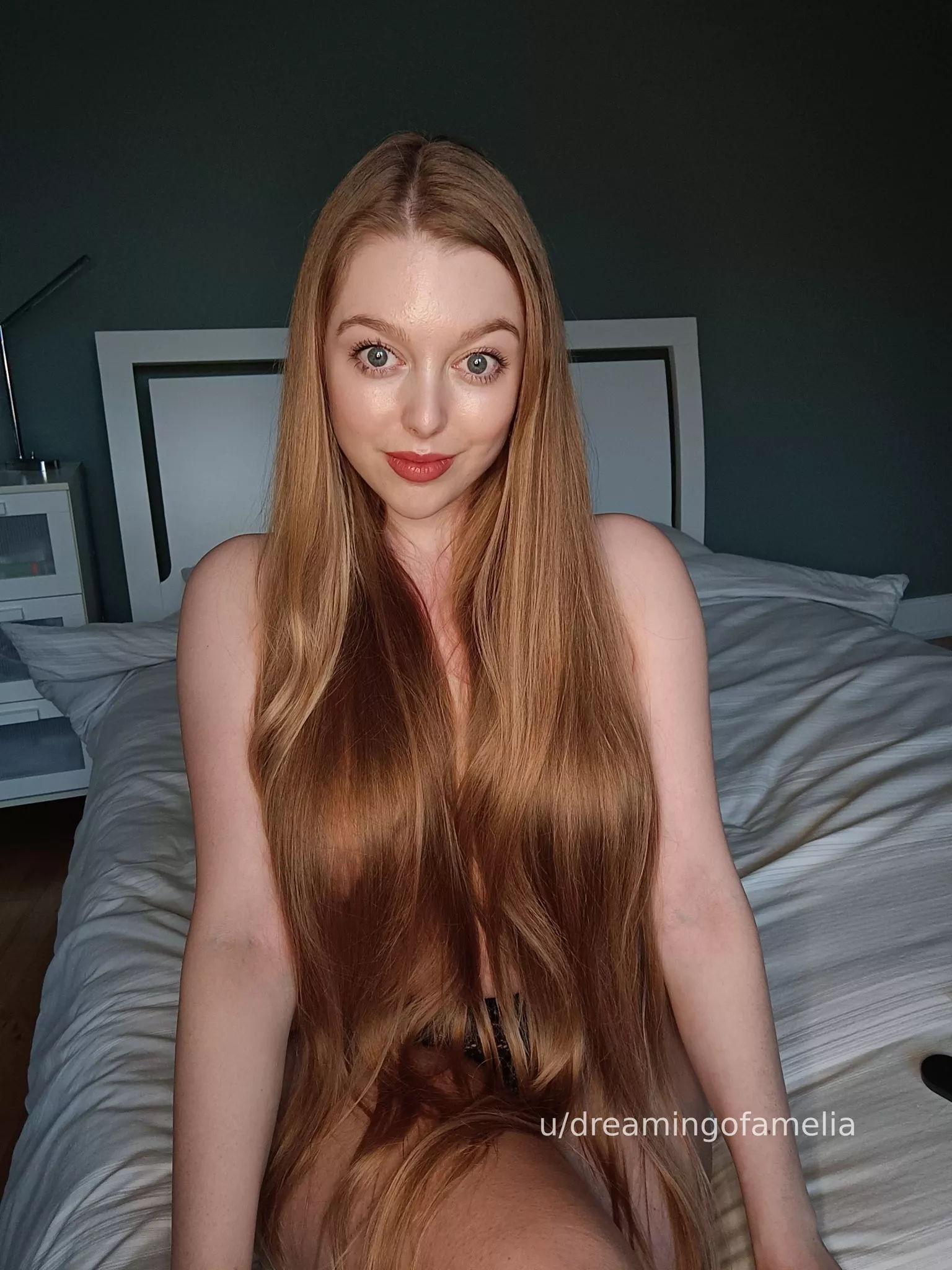 Who needs clothes when you have hair?