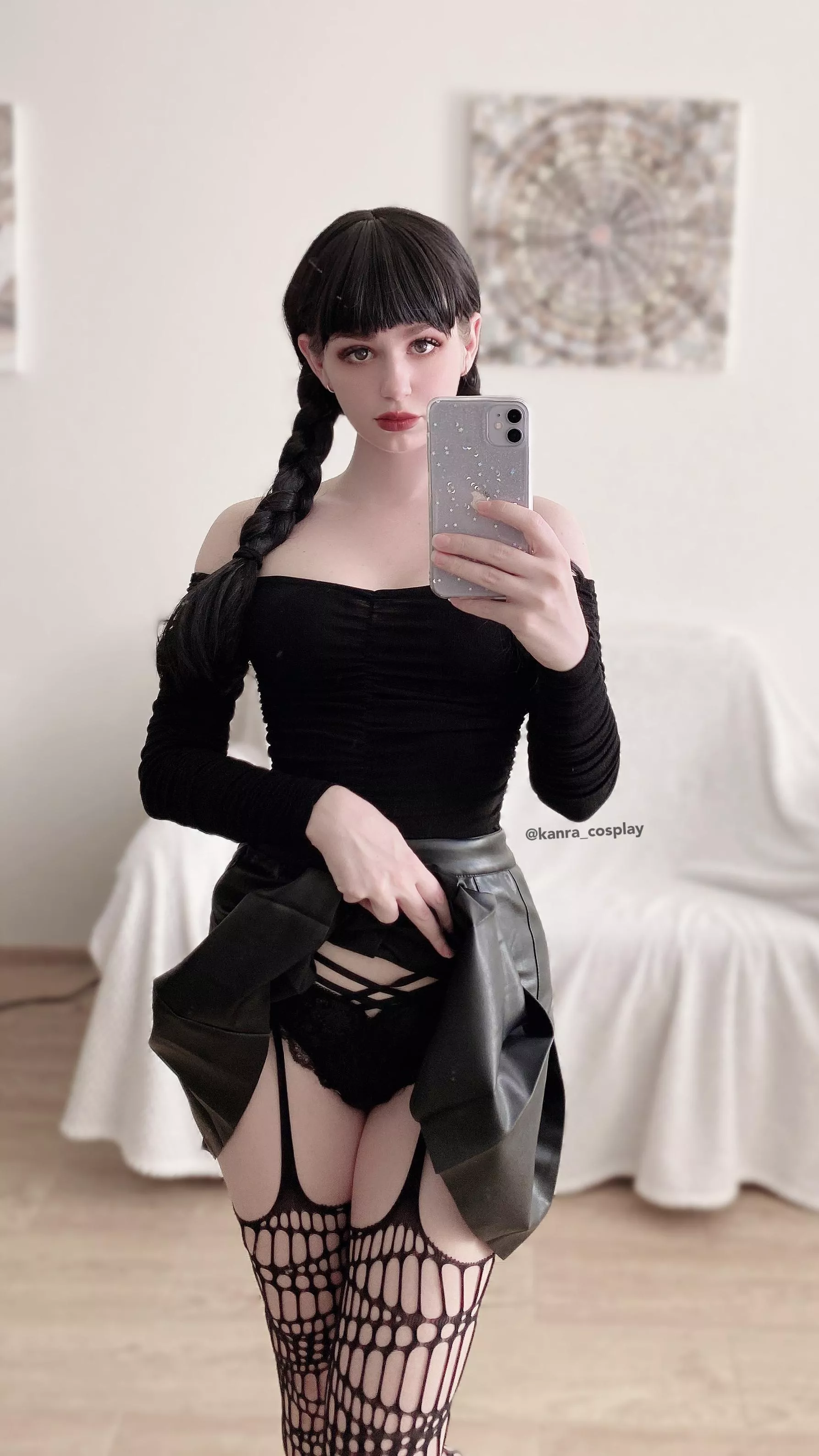 Who wanna go for a date with goth gf Wednesday?