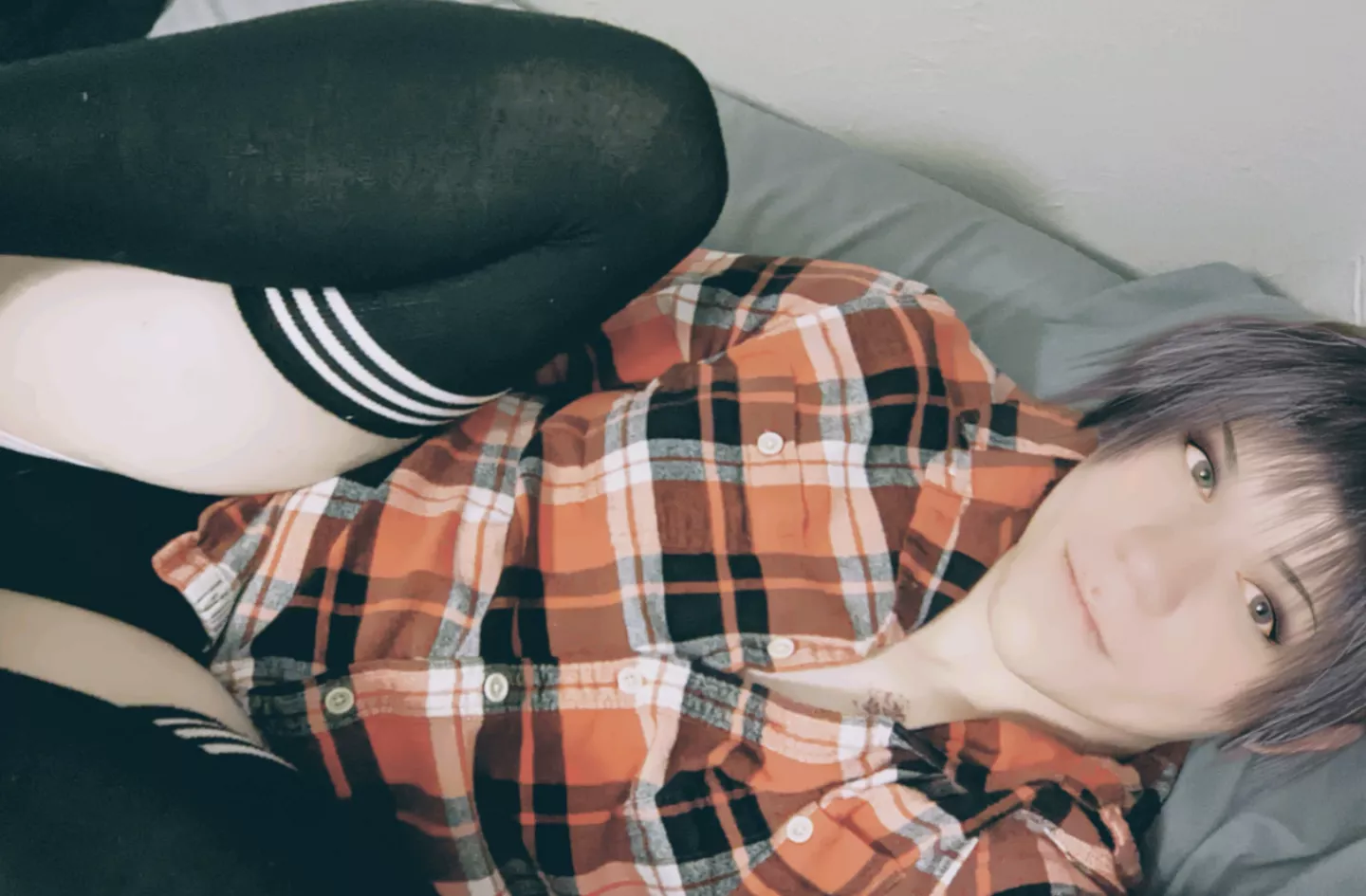 You go to work and I send you pictures of me on your bed 😊