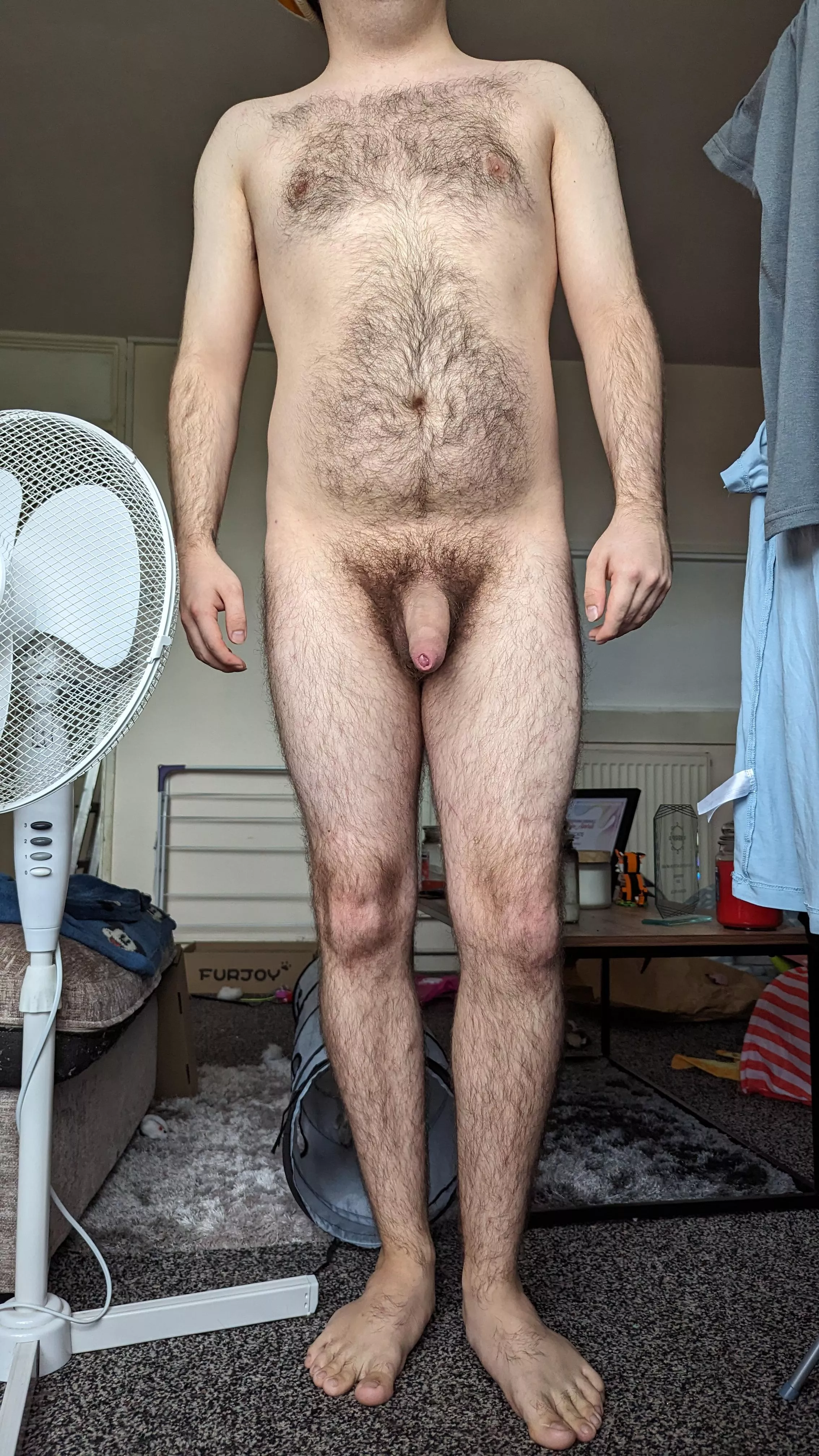 And every last inch of me's covered with hair ;)