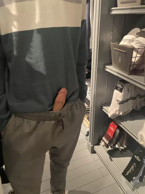 Anyone else walk around stores like this?