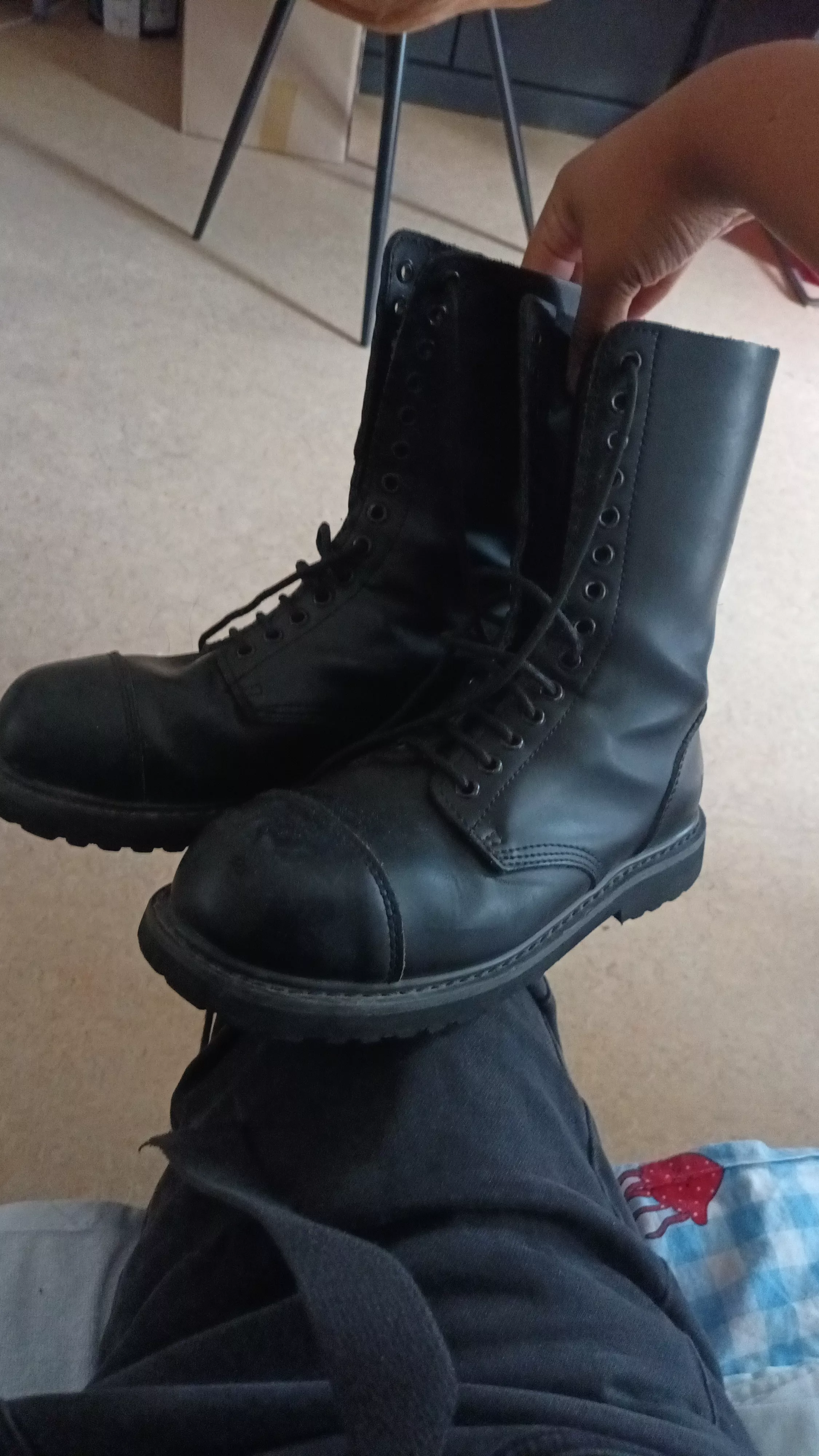 Brandit 14 hole phantom combat boots