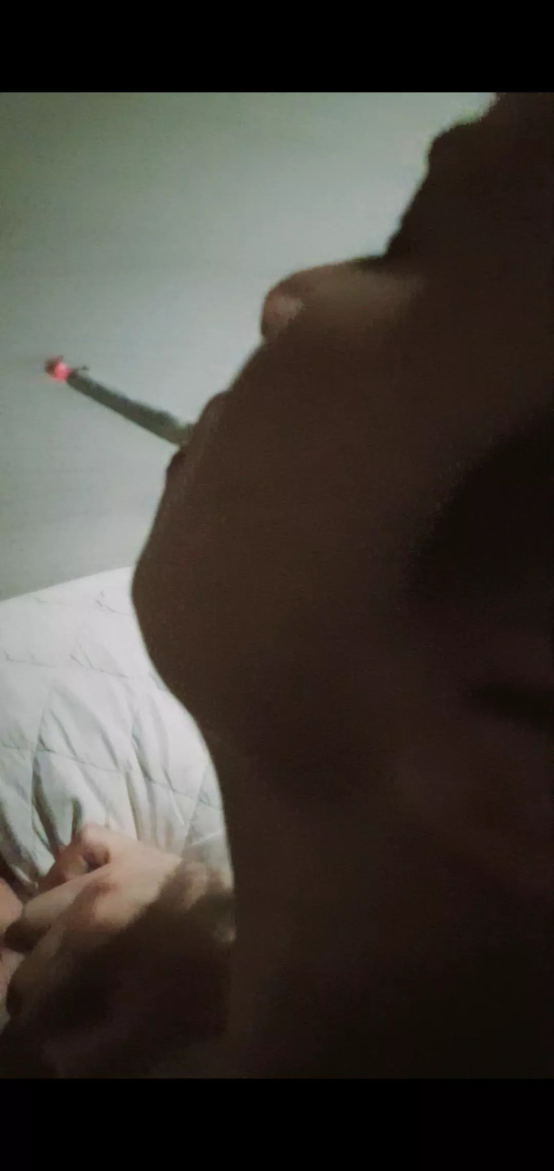 Brazilian Wife smoking during sex