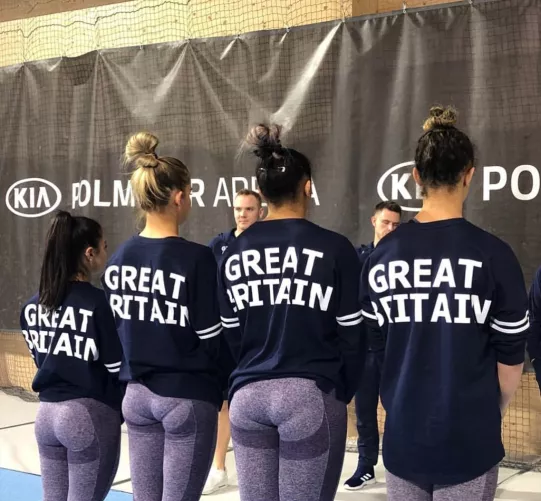 Claudia Fragapane, Alice Kinsella and Ellie Downie - Gymnastics