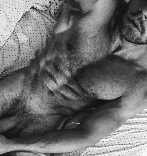 Dad needs kisses in bed (36)