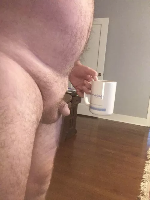 Don’t spit out your coffee ladies. 😂