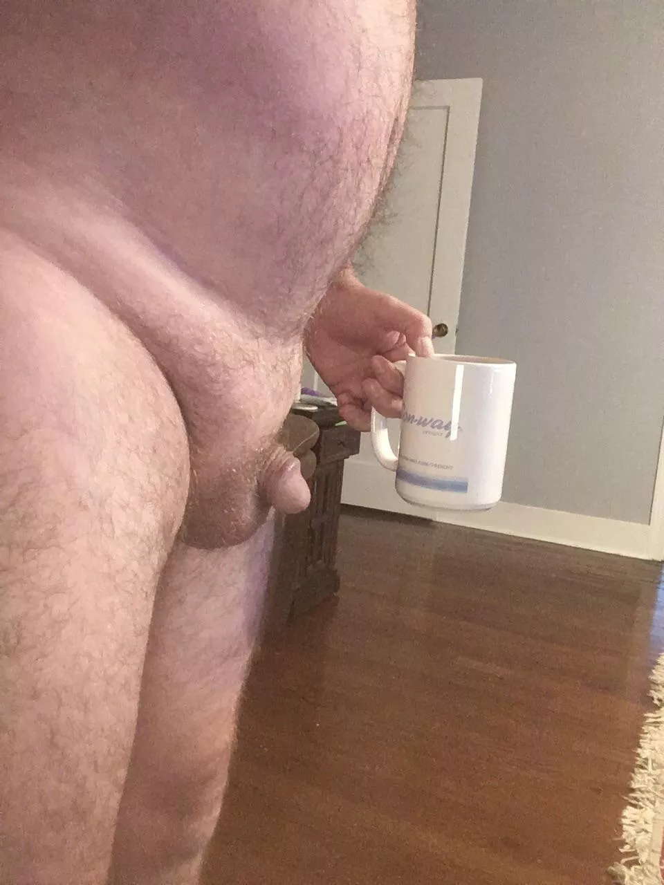 Don’t spit out your coffee ladies. 😂