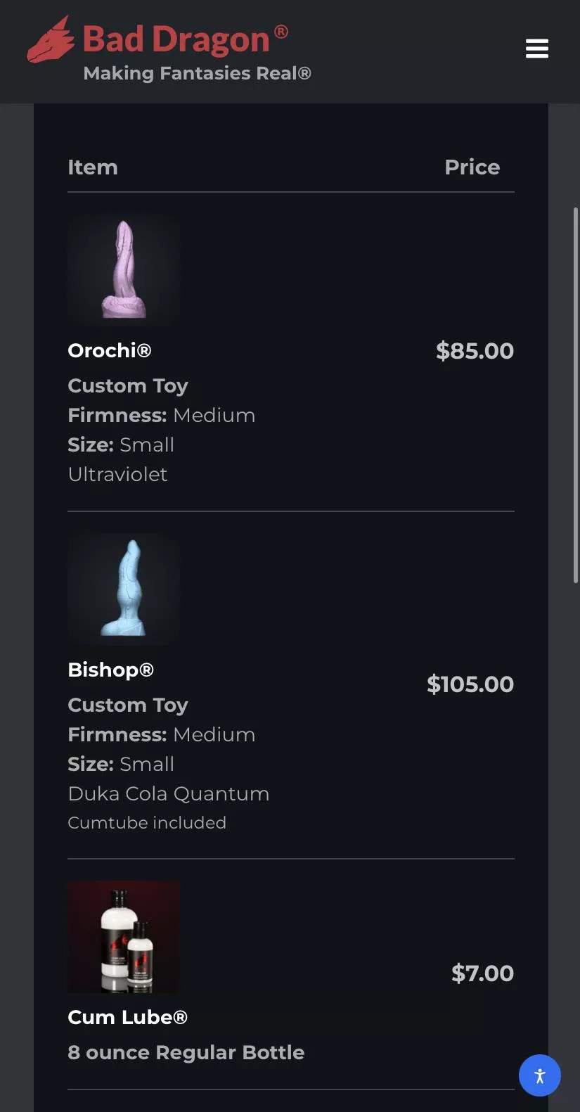 Finally! My first order I’m so excited!