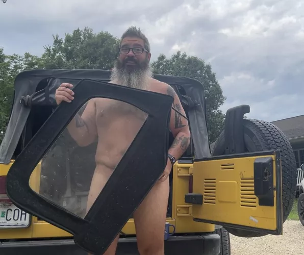 Glad I’m up early because it’s starting to rain and I left the doors off my Jeep!