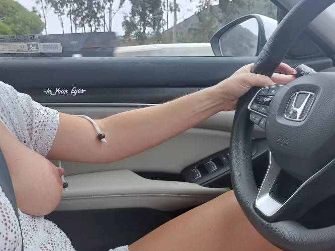 Having some fun driving around