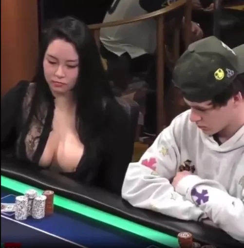 He thinks she only has a pair