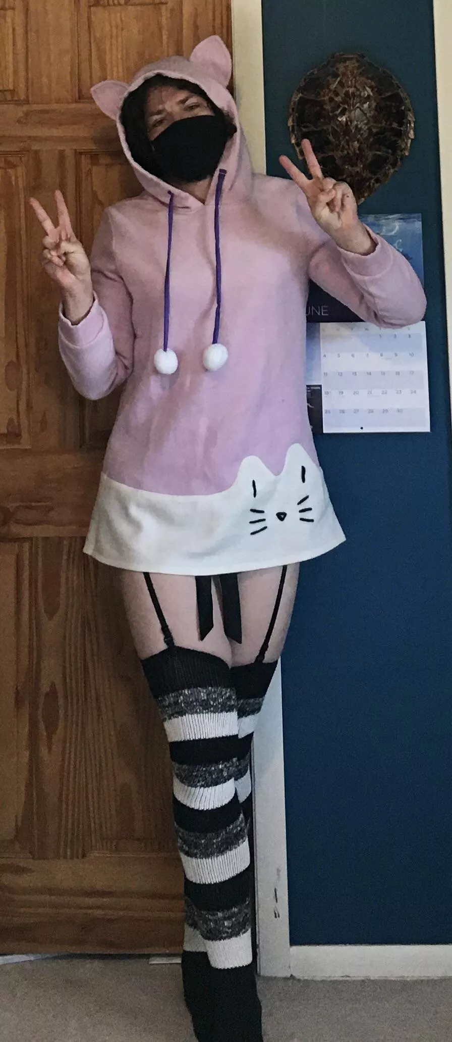 Hello r/femboy! What do you think about my pajamas?