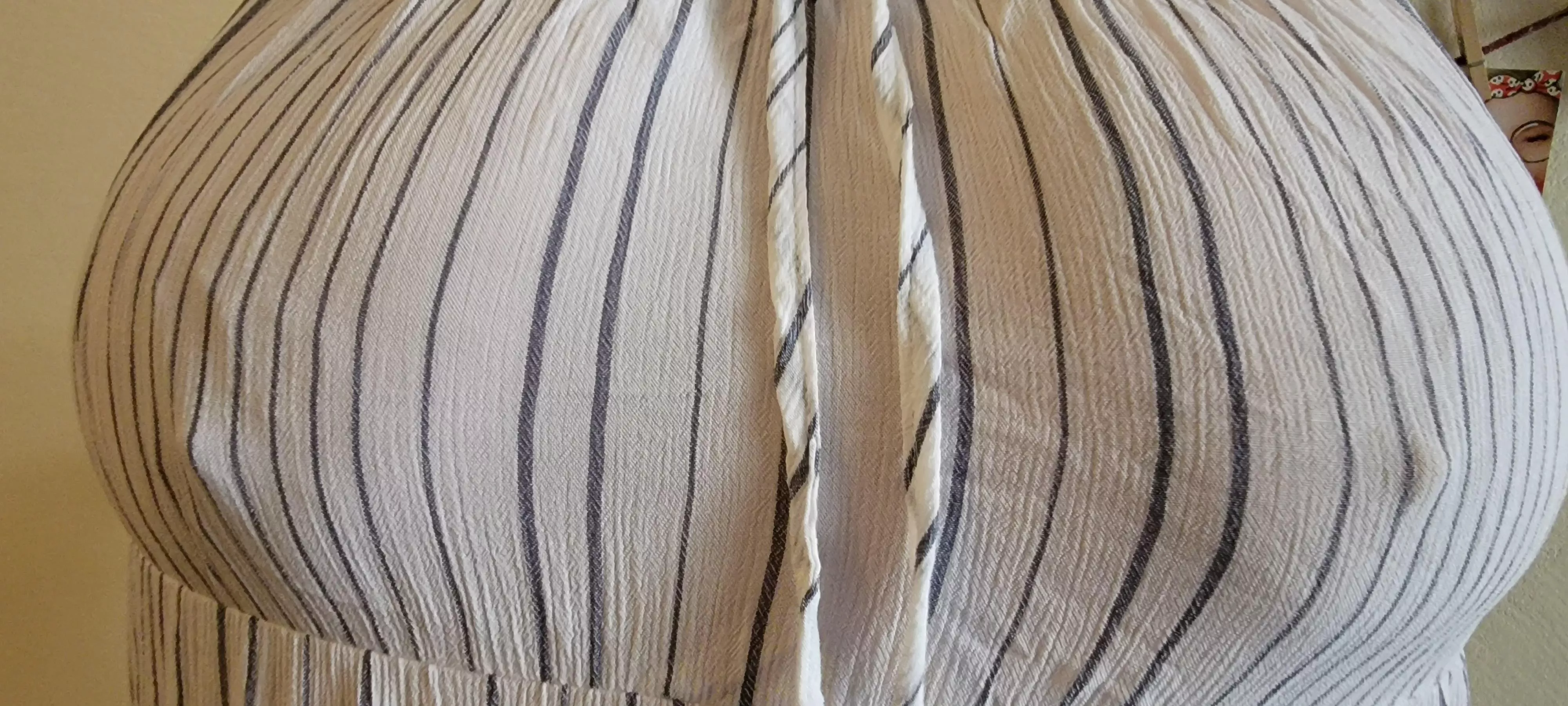 I love wearing the thinnest material possible and no bra