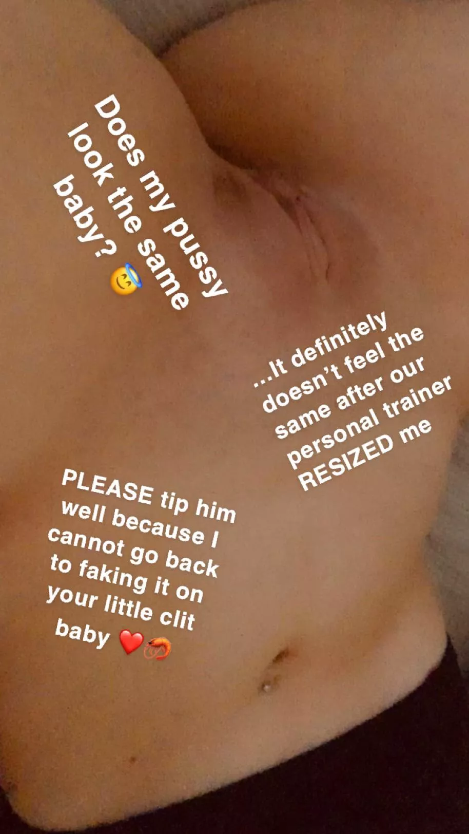 I tried to please her any way I could… turns out all it takes was missing the last session with our PT 😍🥲