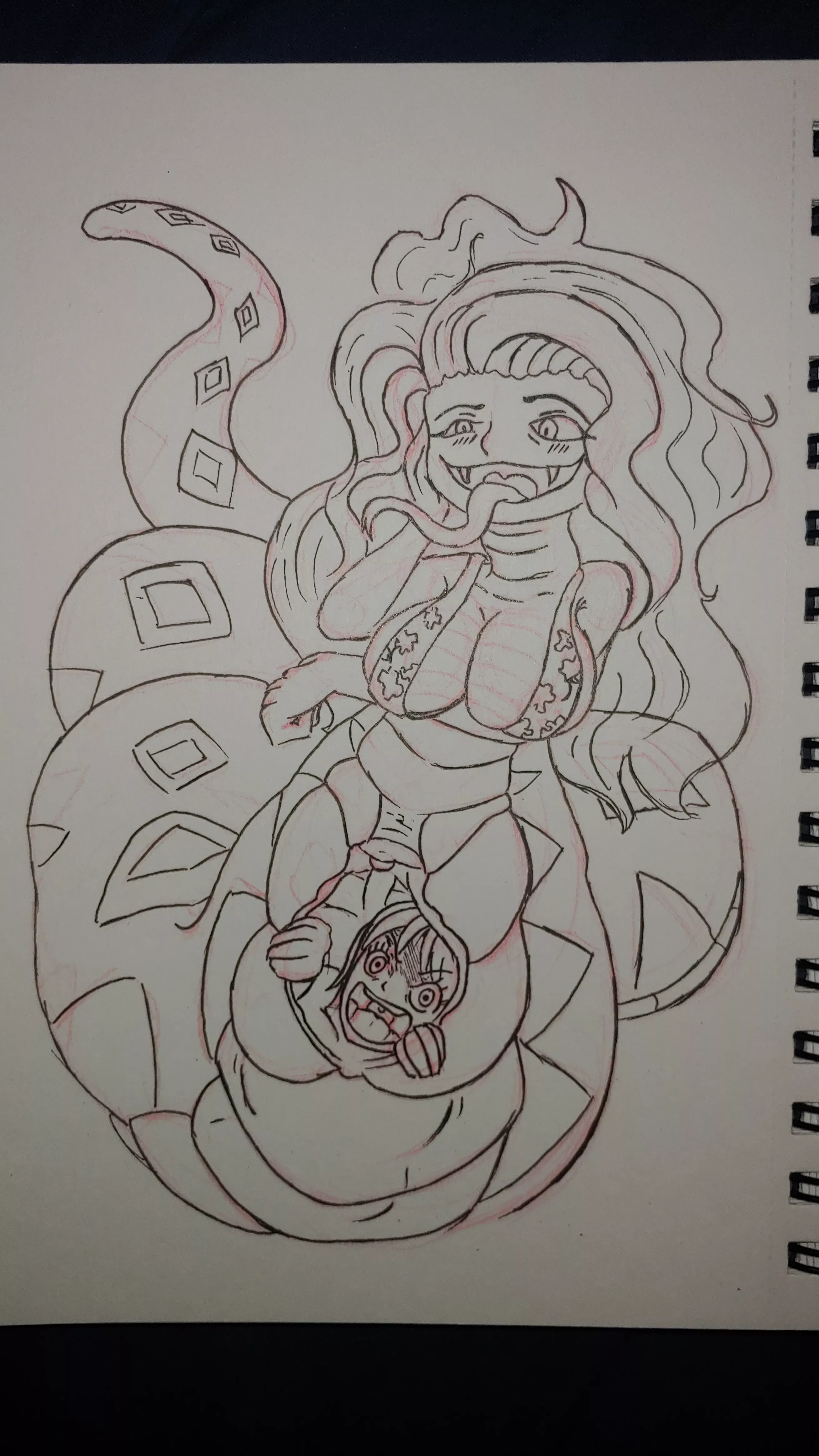 {Image}Boa Sanderson is eating Nami, Art by me 18+