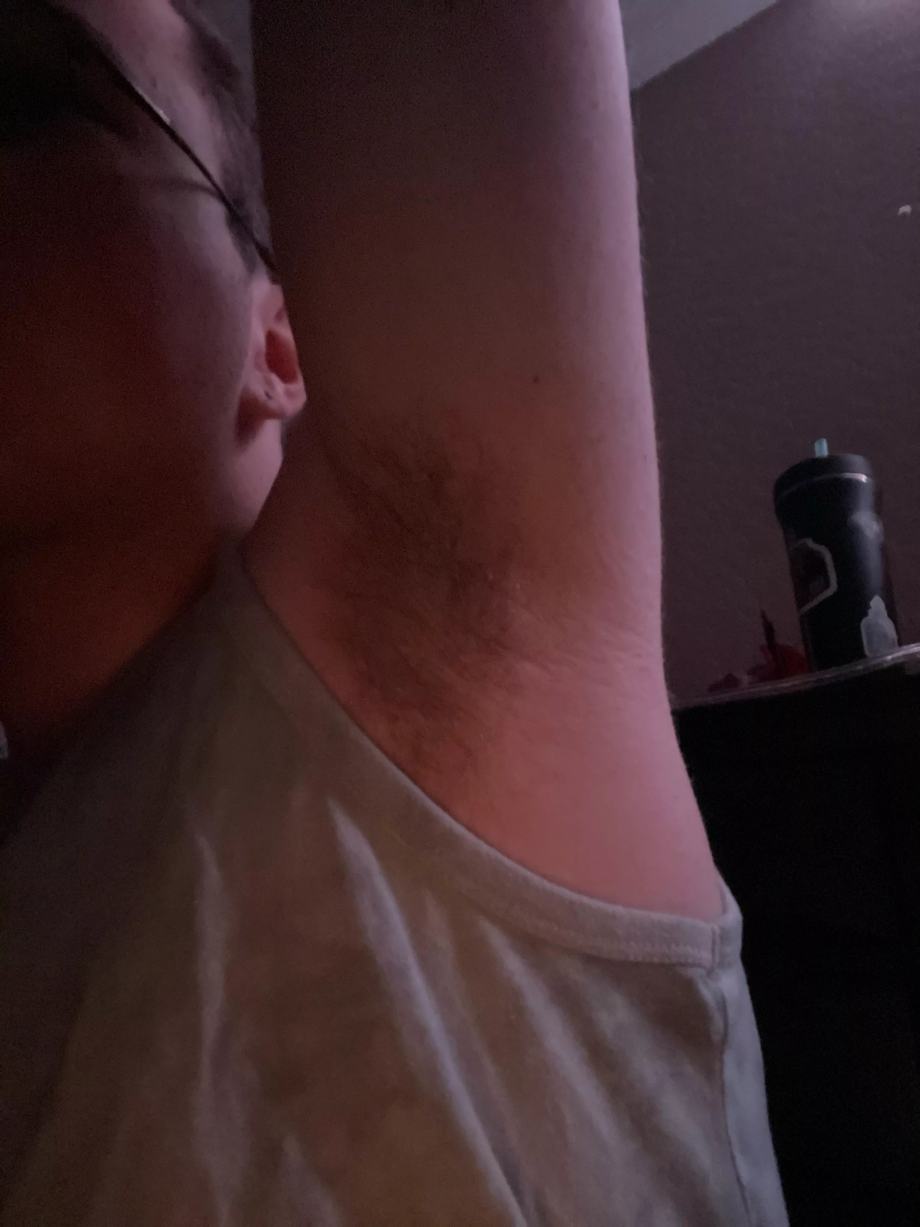 I’ve been working outside all day, come shove your face in