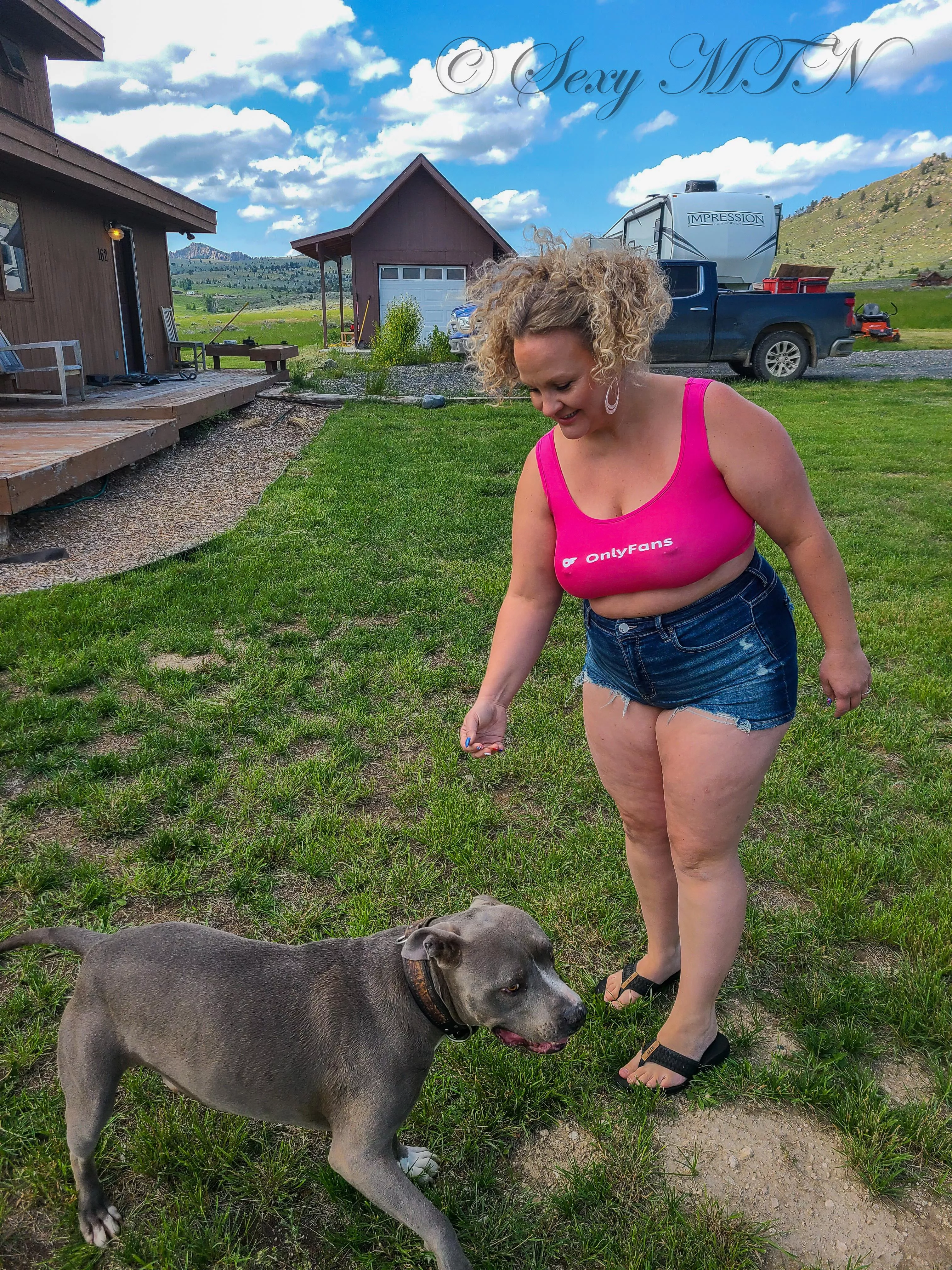 Lets lighten the mood, enjoy my crazy hair and a puppers!