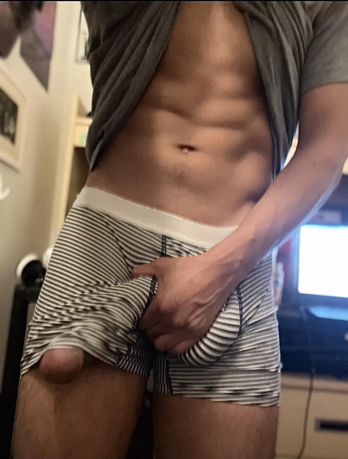 My massive cock is still growing