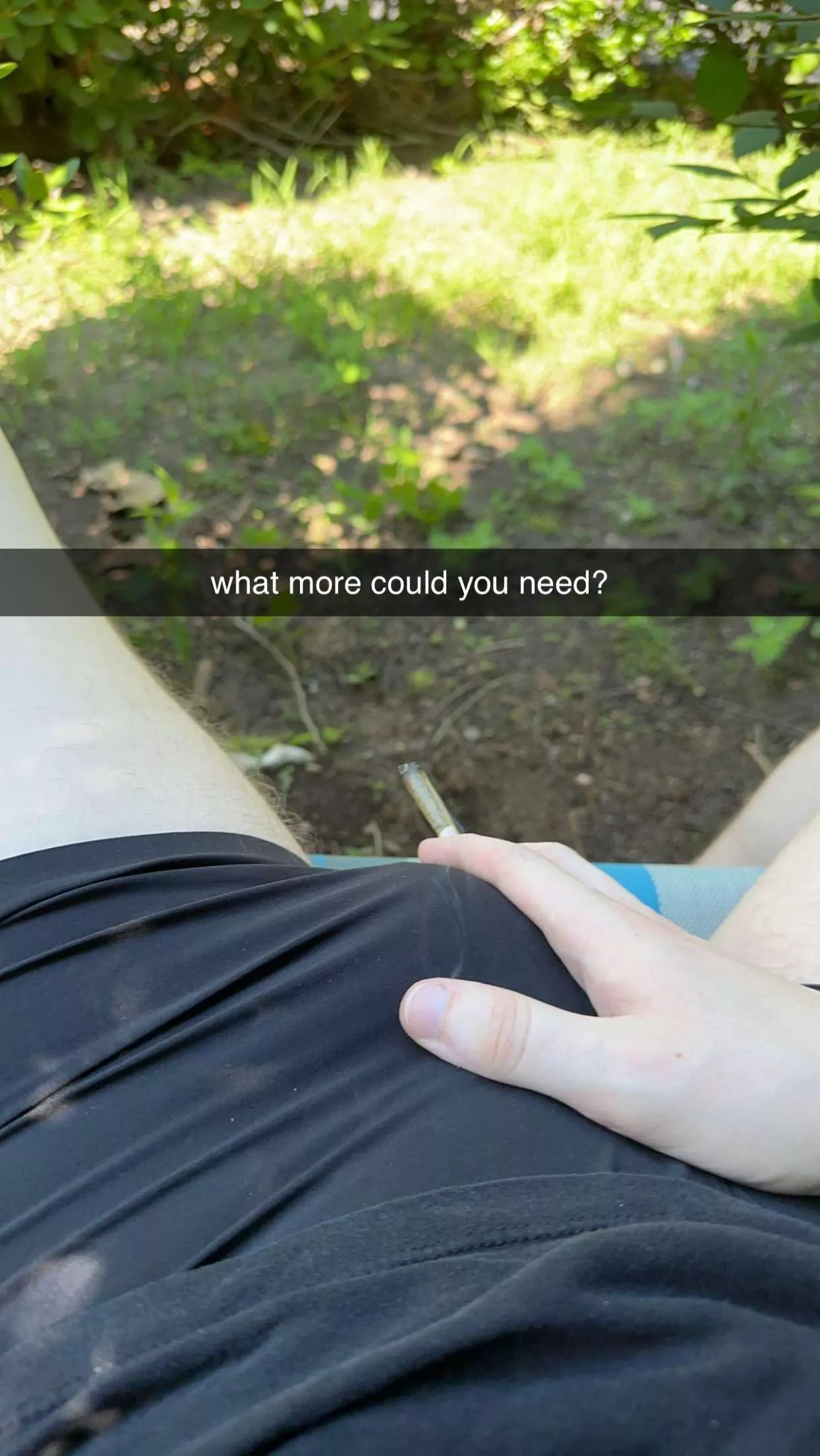 nothing better to do when the weather is this nice