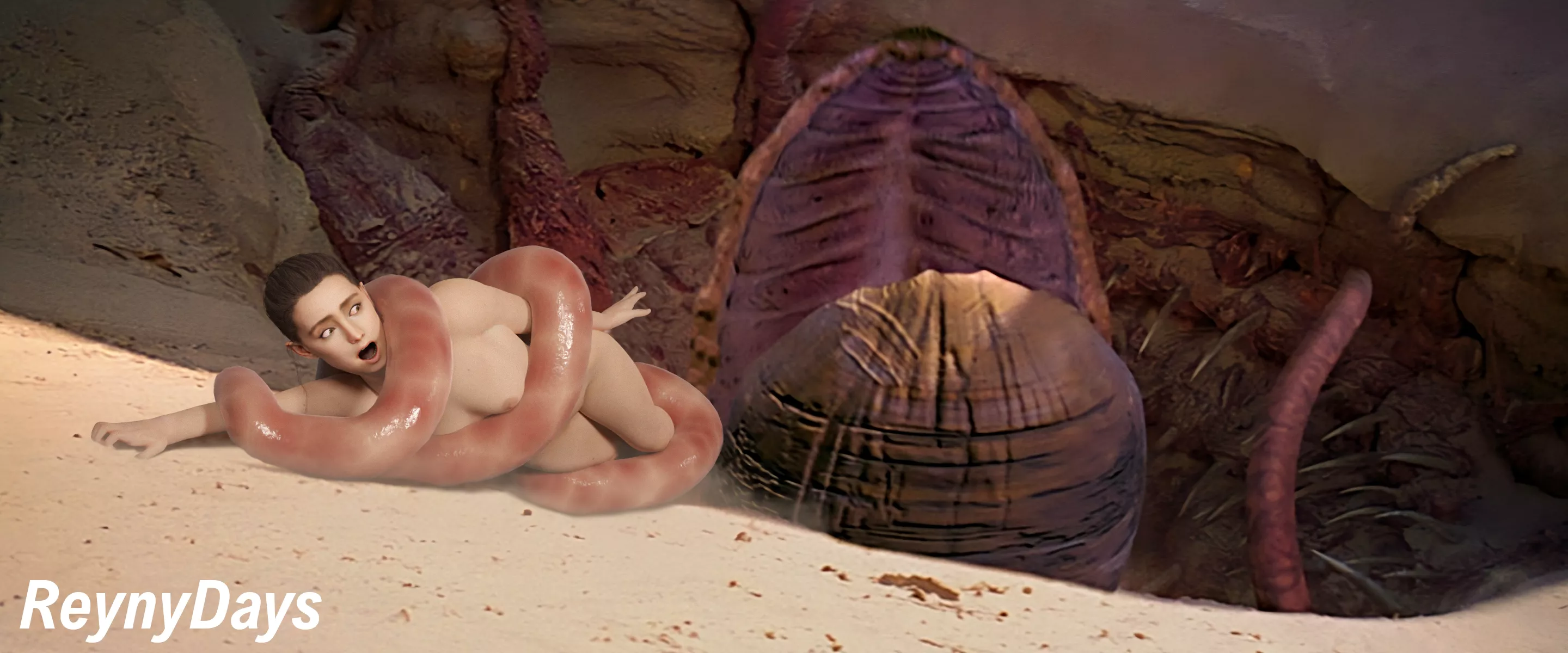 Rey sacrificed to the Sarlacc Pt. 3 (ReynyDays)