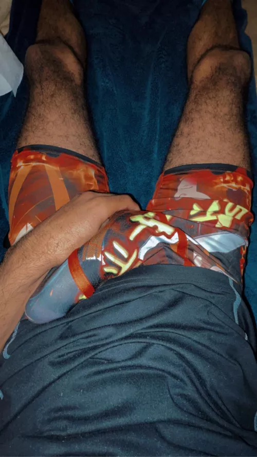 Scrunching up my underwear