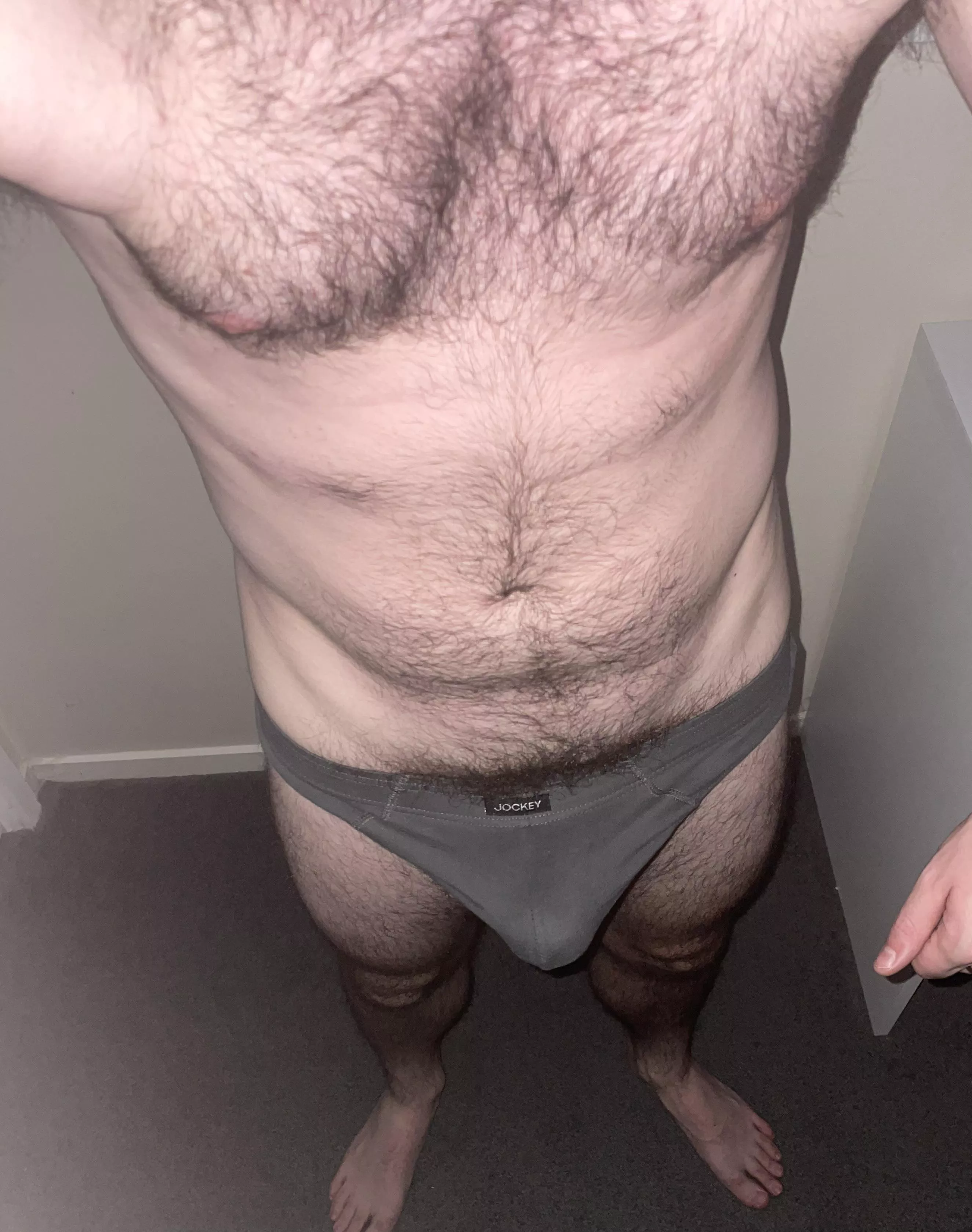 Some boring grey briefs