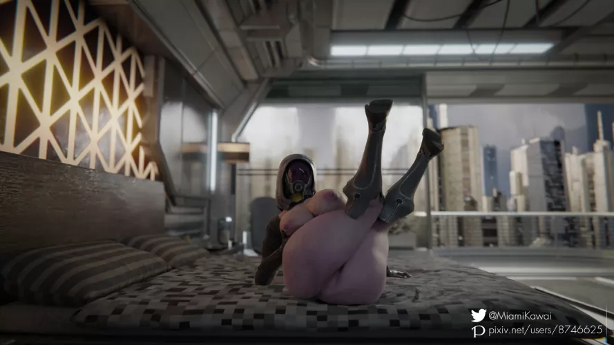 Tali, Shepard's favorite girl 💜 (MiamiKawai)