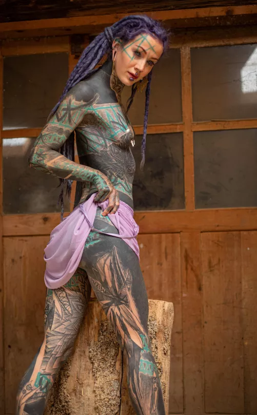 TattoozZ canemphasize muscles too [f] [oc]