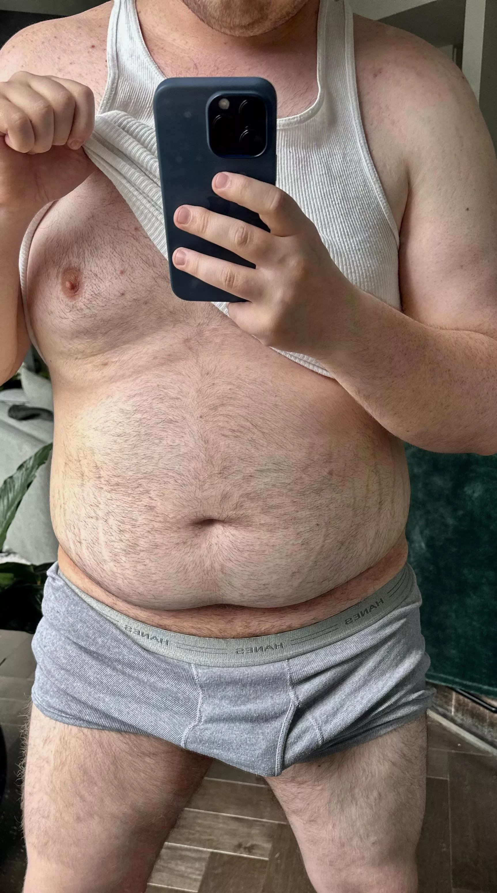 Wanna pull these off for daddy?