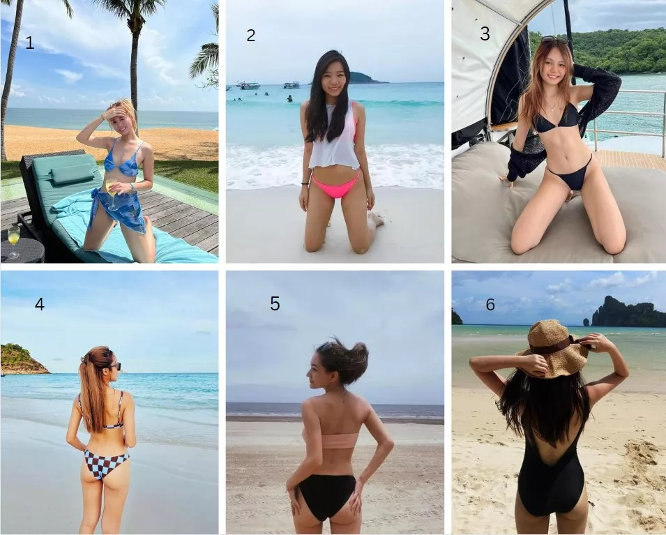 1,2,3 - oral only. 4,5,6 for fucking. Choose one for each and tell me wwyd HAHA. If can tell me wwyd to all of them. Let me fantasize once more!!! XD