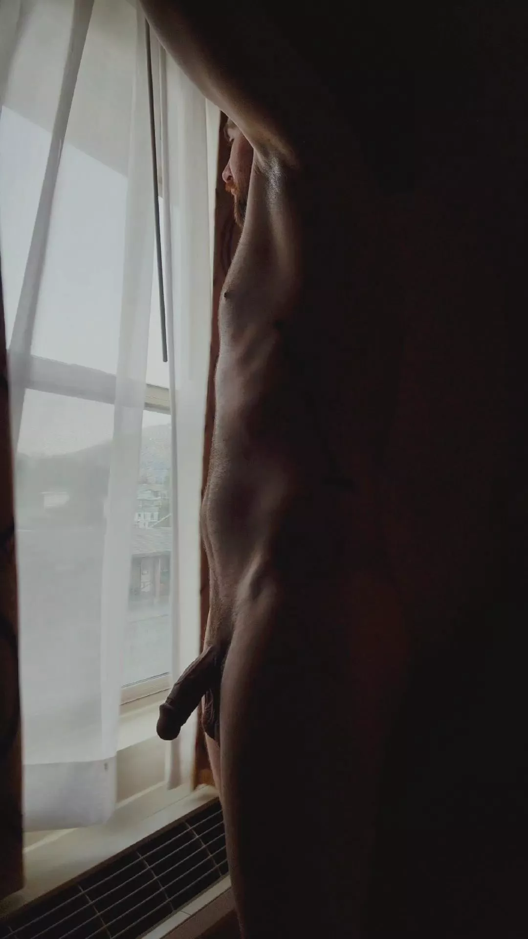 A little side V in the morning