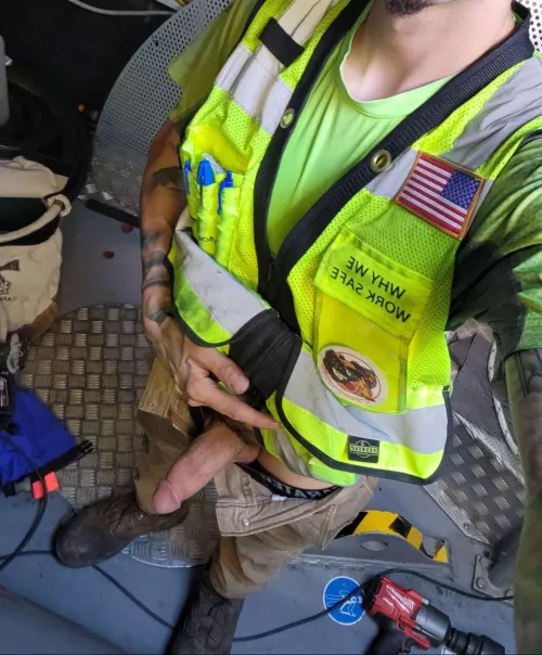 Felt naughty at work