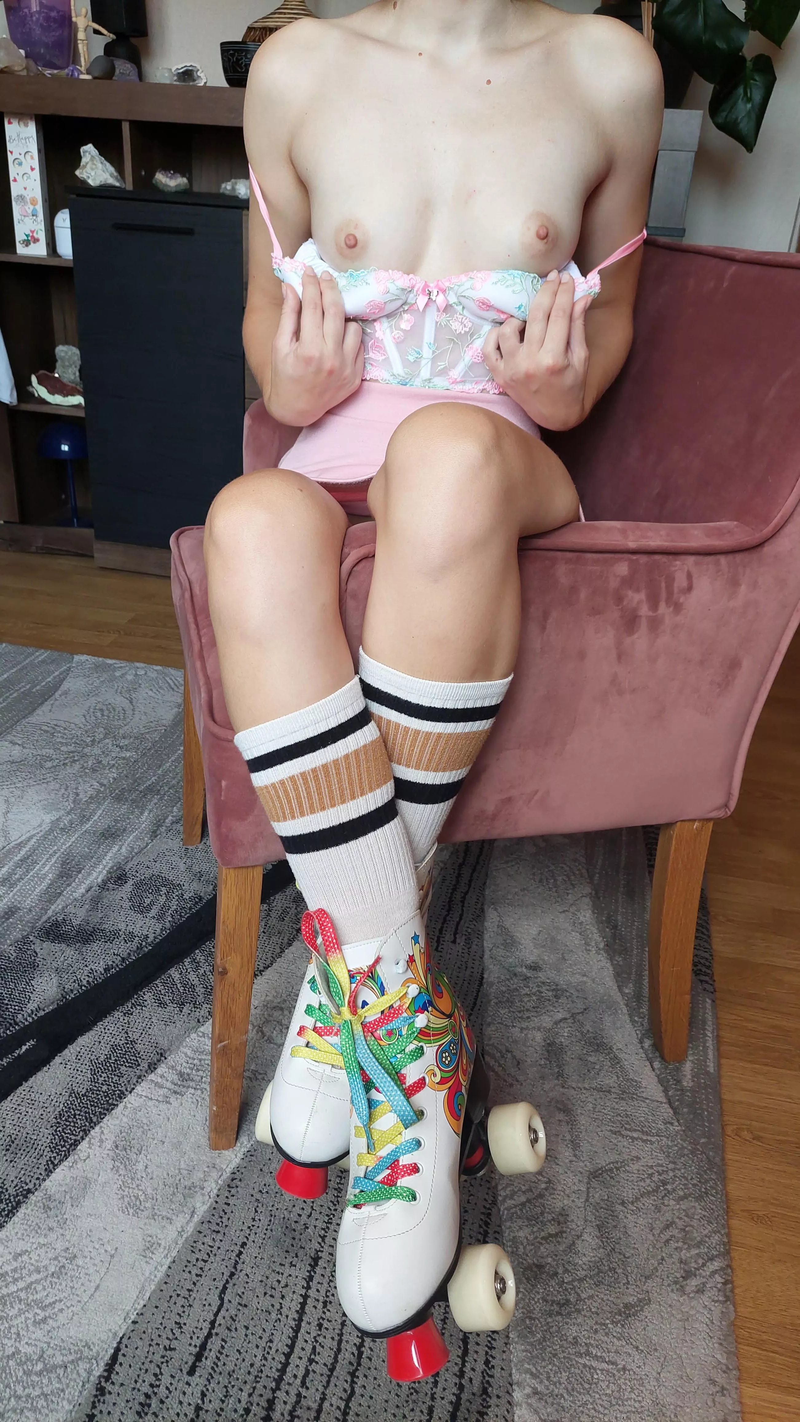 Getting fucked in roller blades is my new kink