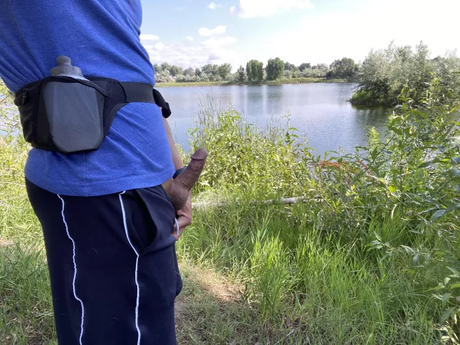 I always get hard and horny when I go running