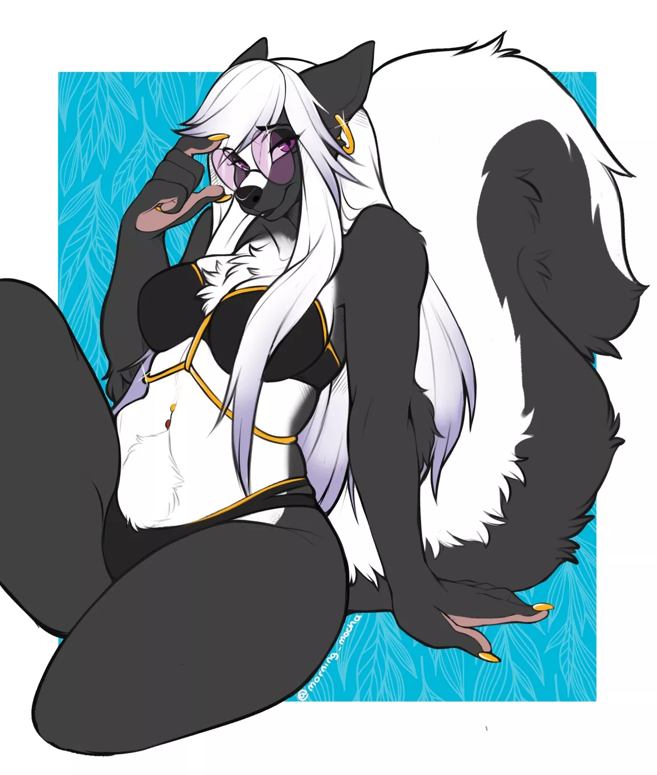 Just Beachy (Art by myself @morning_mocha)