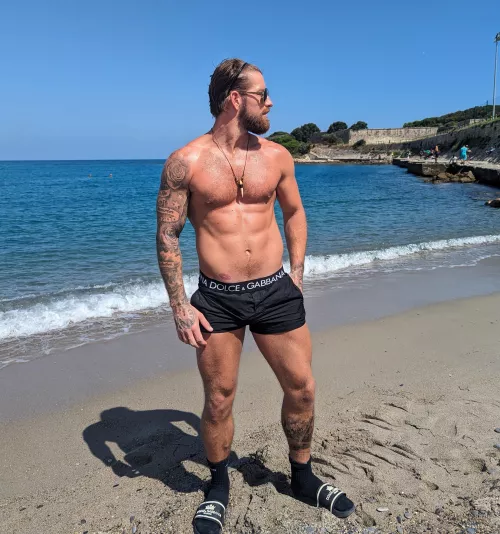 Just thinking about the best place to take my shorts off