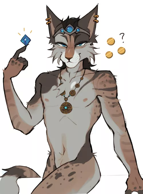 khajiit has wares if you have coin (art by VAMPIMORPH)