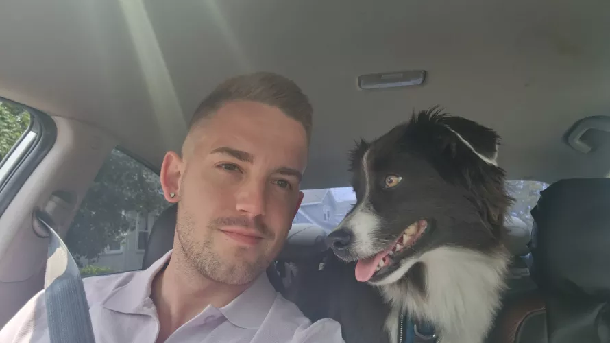 Me and kody boy just saying hi again