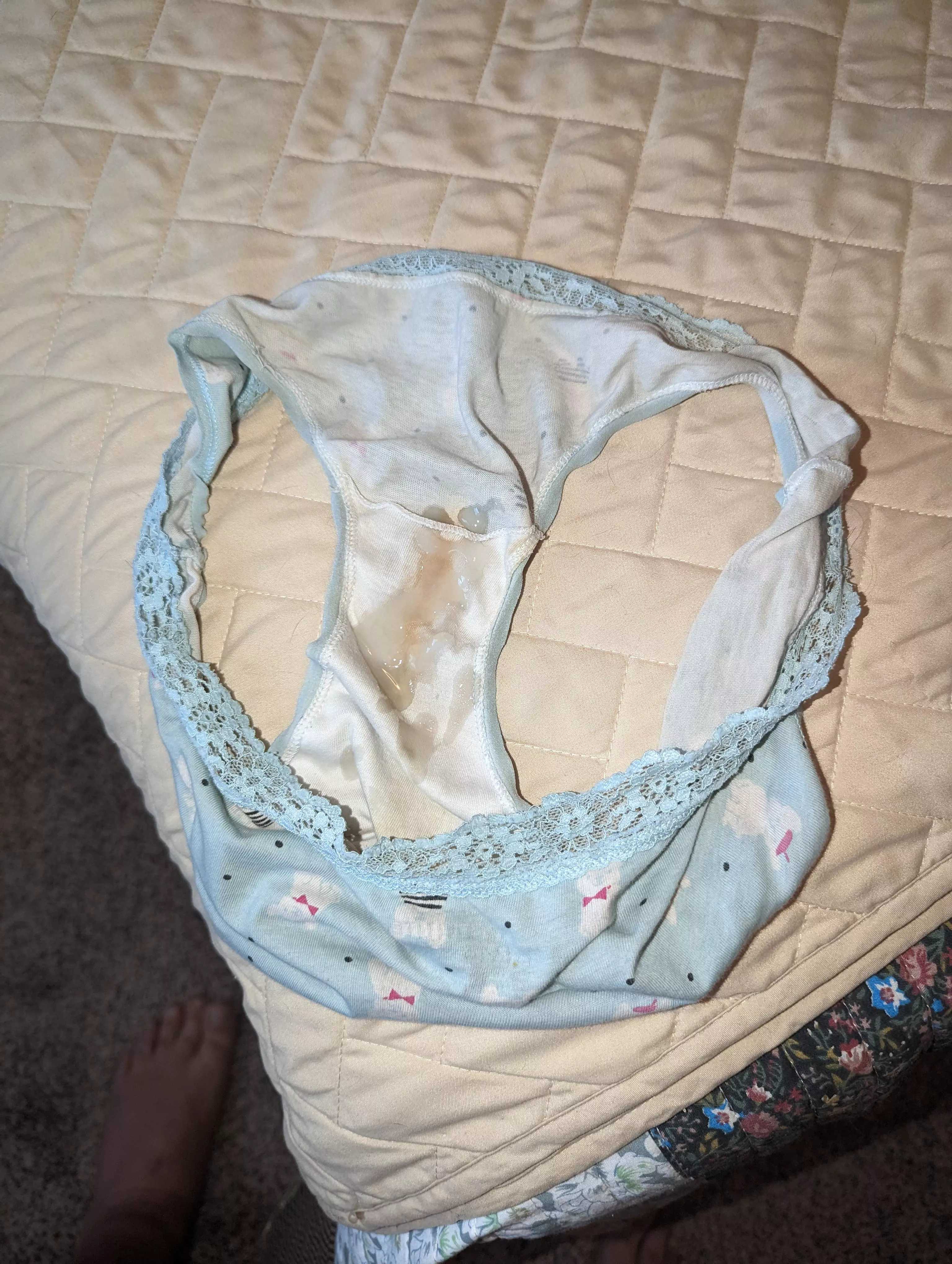 Niece left these on the floor.