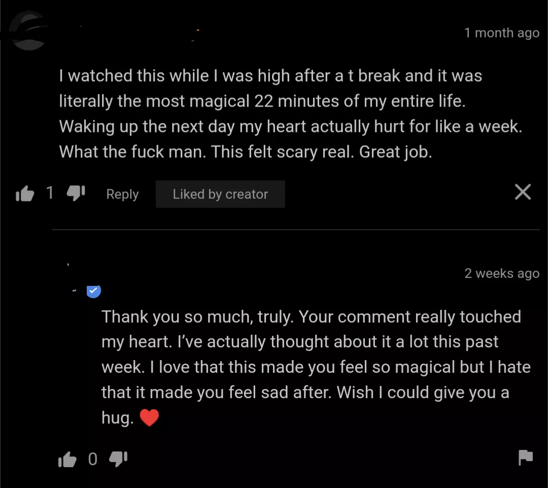 OP was going through it.