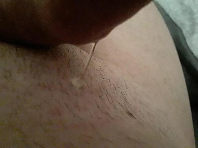 Precum cleanup needed