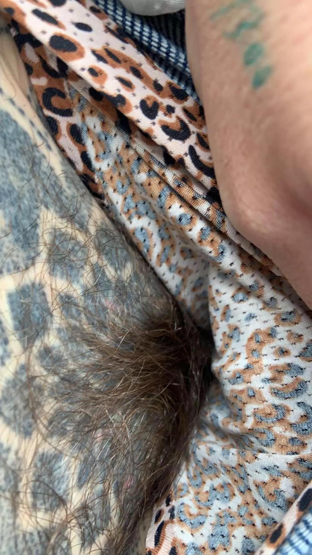 Pretty pussy hair at work