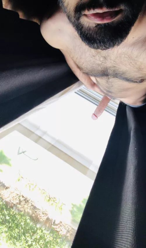 Putting out a signal for the neighbours. Are you coming over?