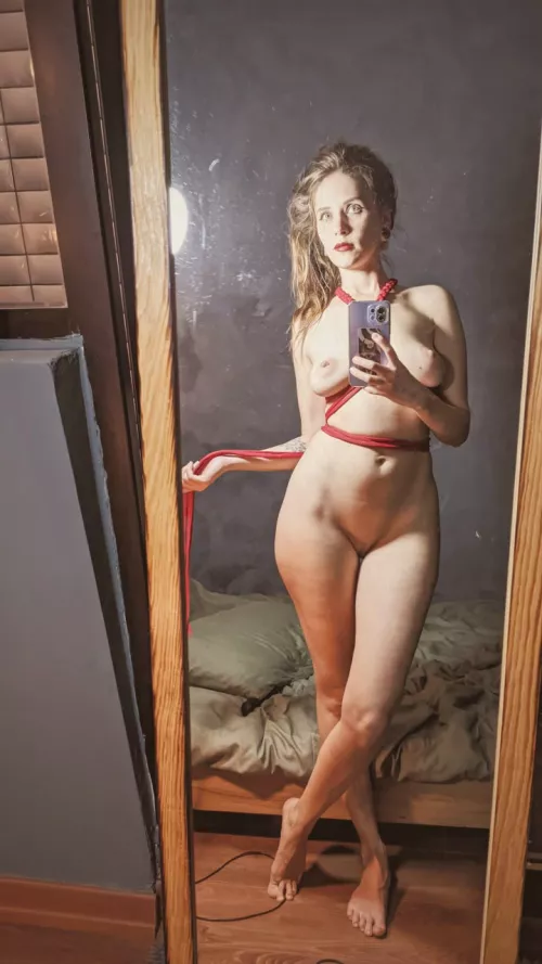 Selfbondage. Wanna play with me?