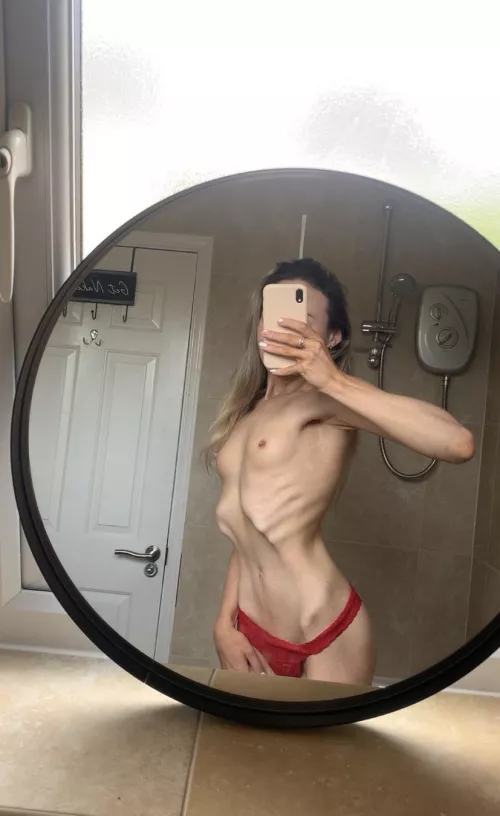 Want to make my stomach bulge? 😏 [OC]