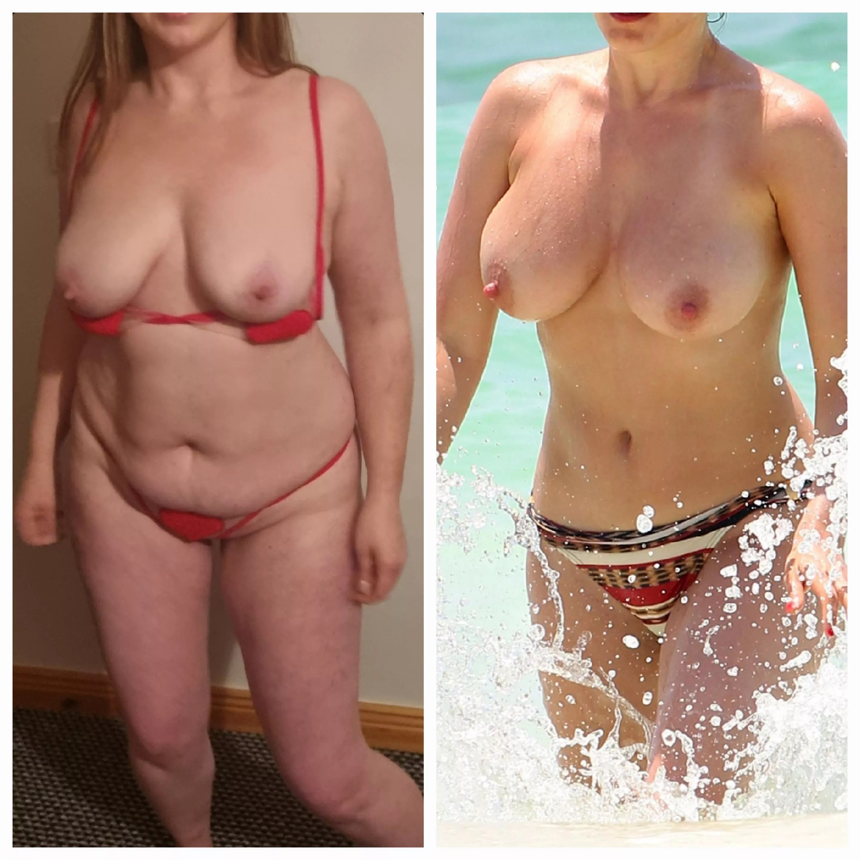 wife vs kelly brook? who wins?