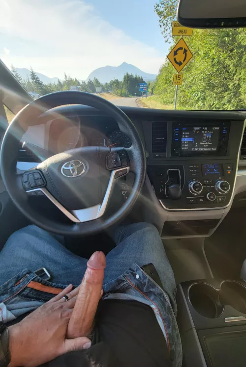 Dad's been down with O.P.P. since the early 90s...so when it comes on the radio, I have to rock out with my cock out 🤣 [46]