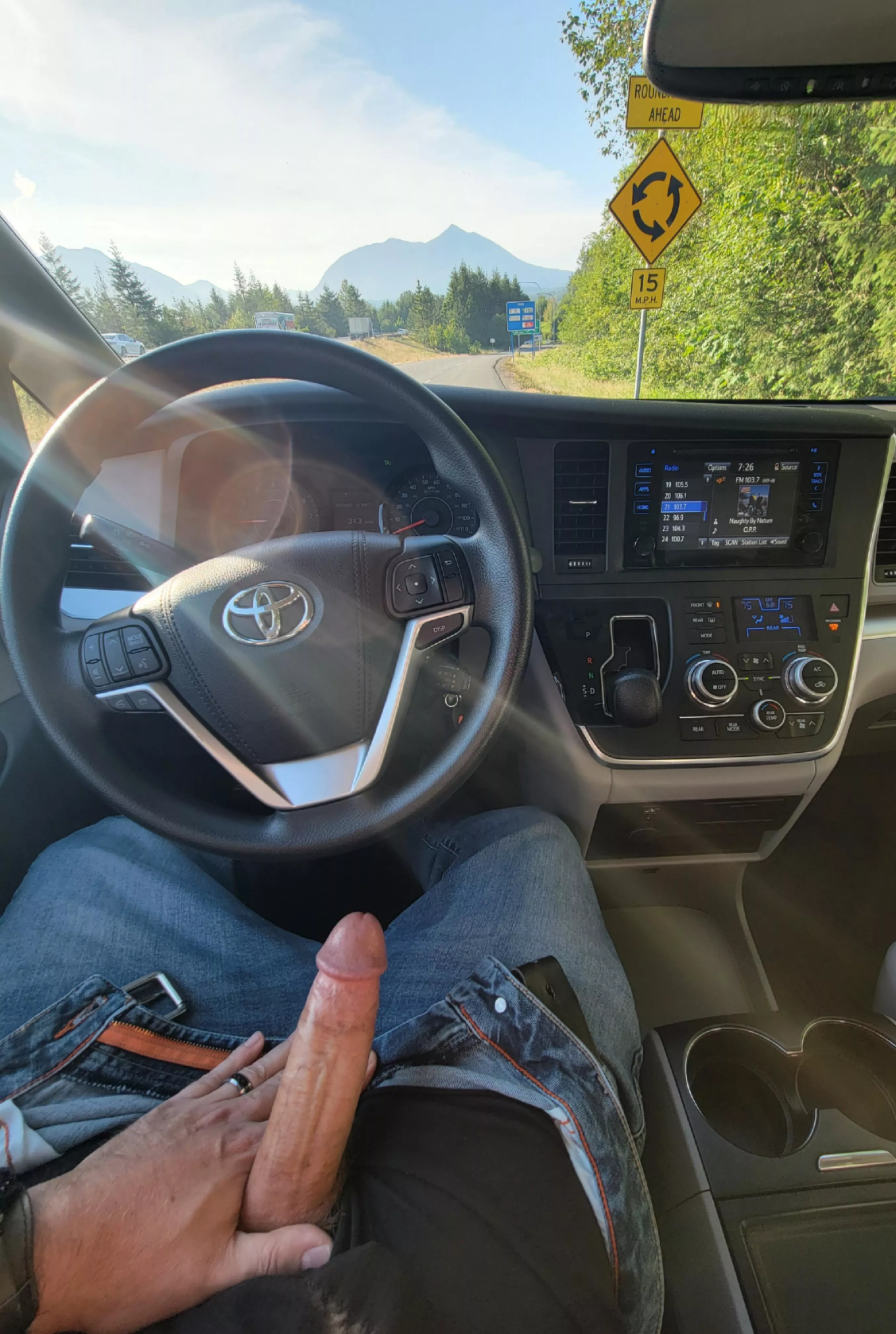 Dad's been down with O.P.P. since the early 90s...so when it comes on the radio, I have to rock out with my cock out 🤣 [46]