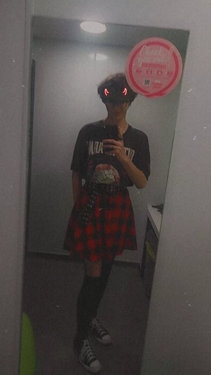 First time I properly went out fem ^^