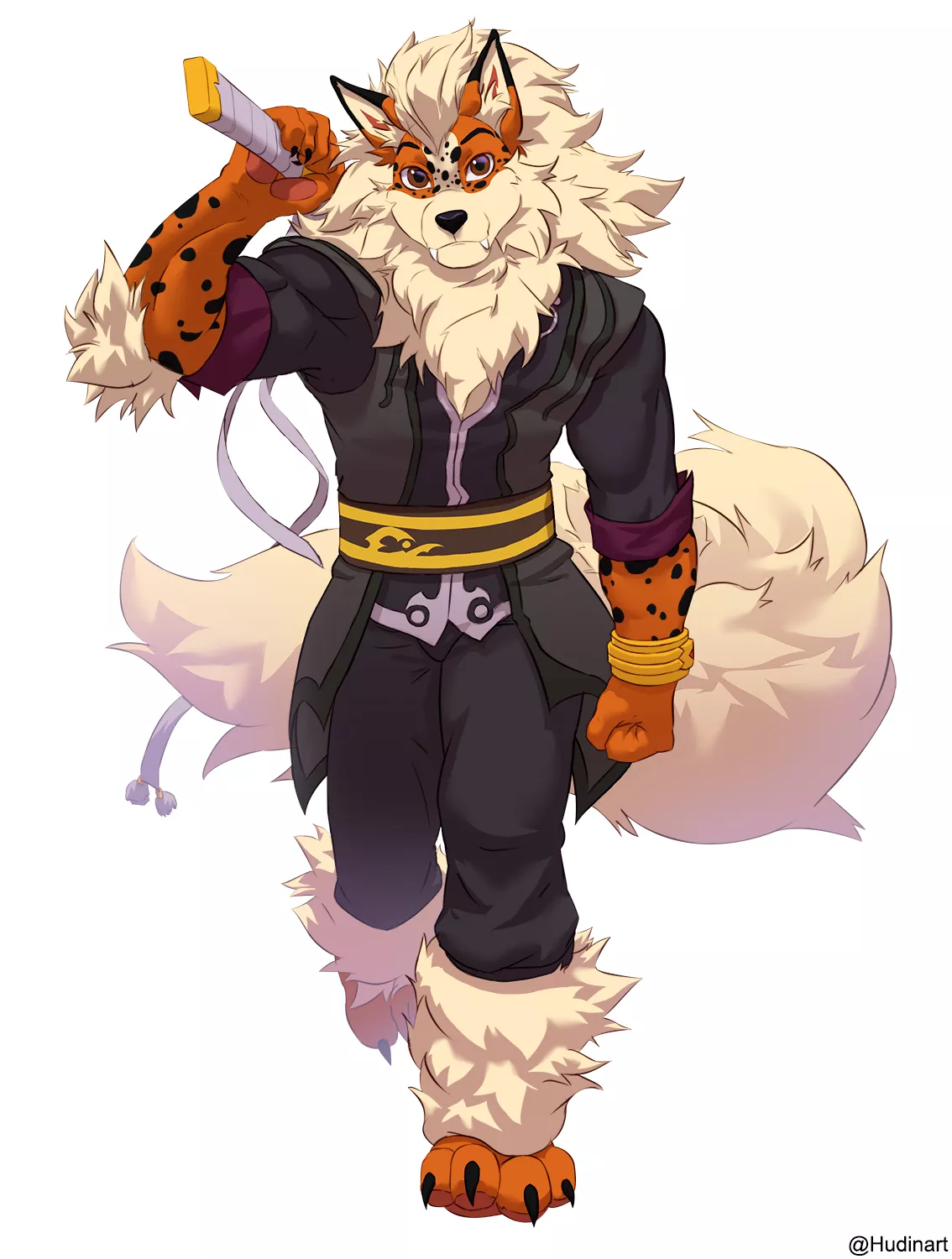Fullbody commission for Tempo the Arcanine , by me. (i'm also open for commissions)